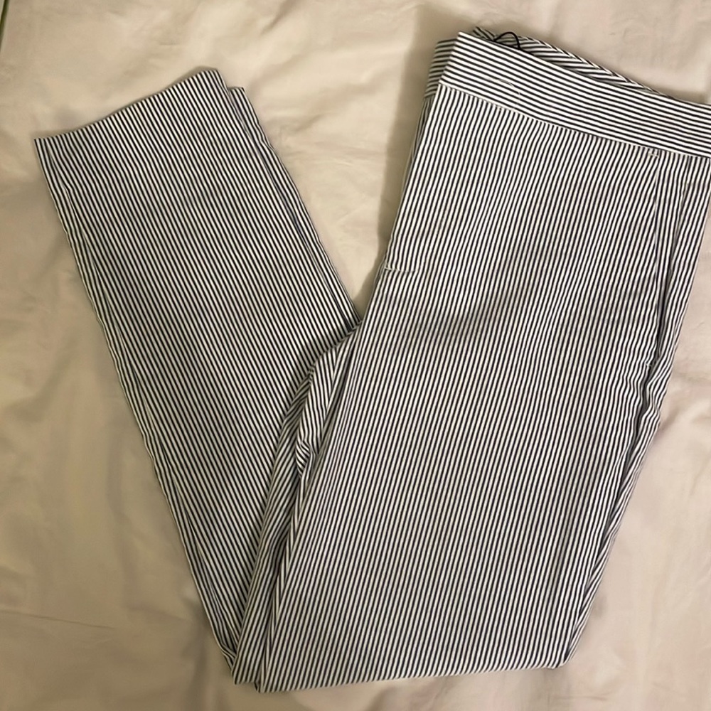 Zara pinstripe pants, NWOT